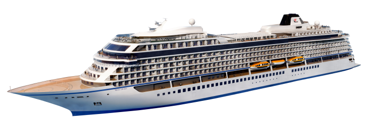 Пароход на белом фоне