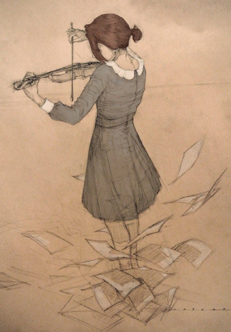 Violinist философ рисунок