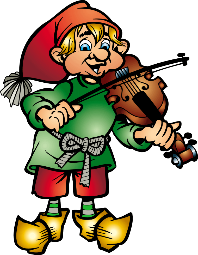 Скрипка контур