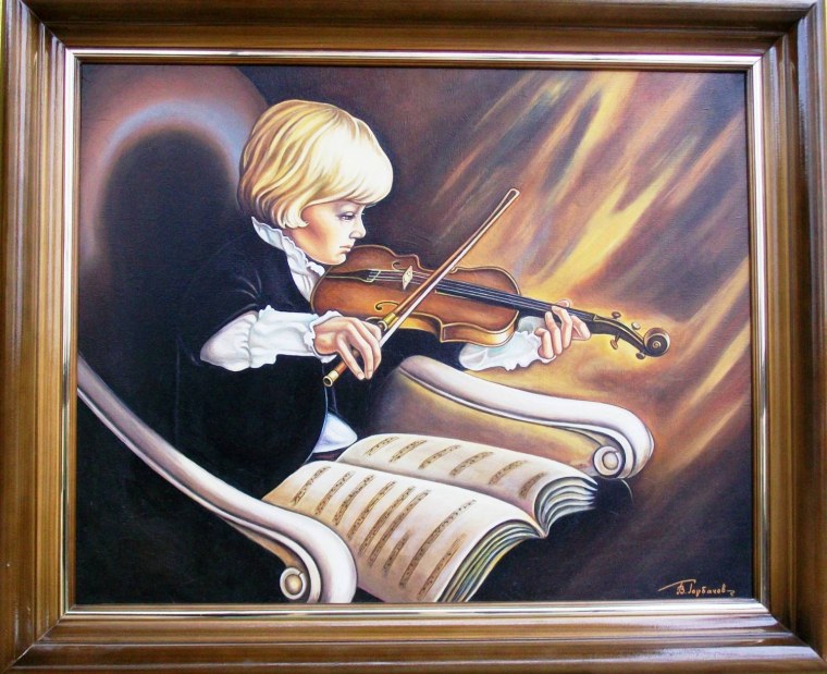 Контрабас музыкальный инструмент рисунок