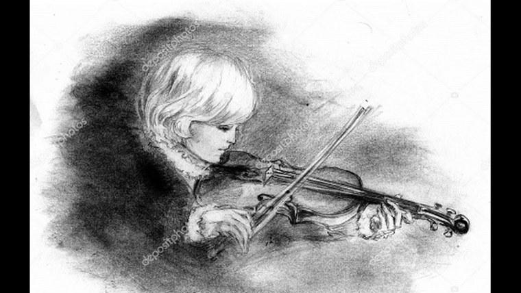 Скрипка картина