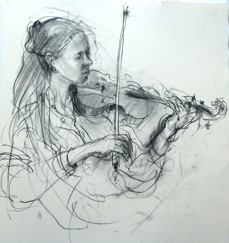 Дональд Золан мальчик со скрипкой