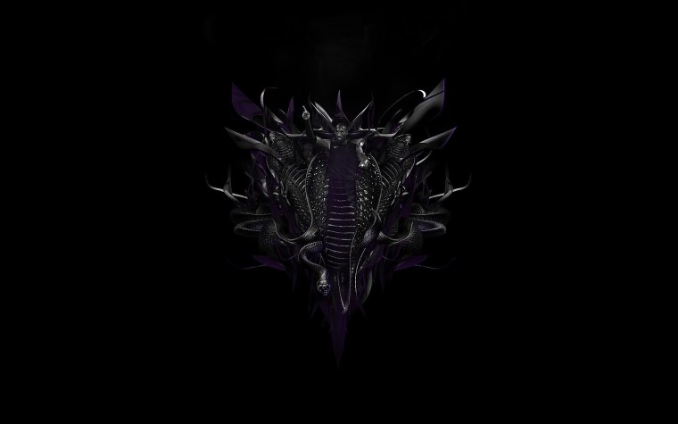 Логотип Honor на черном фоне