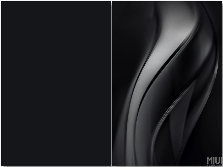 Черные обои на редми