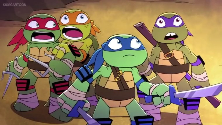 Маленькие герои Черепашки ниндзя мультик