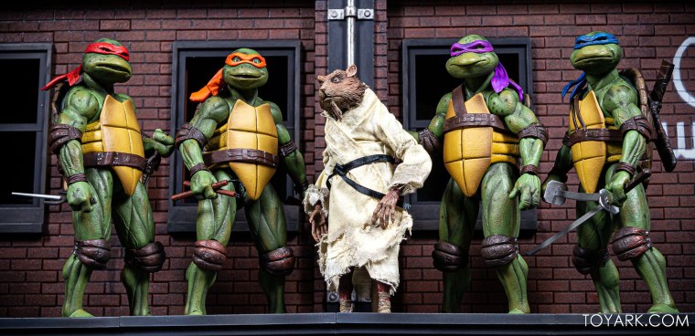 Сплинтер Черепашки ниндзя 1990