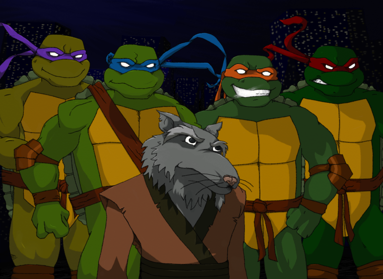 Черепашки ниндзя 2003 Сплинтер