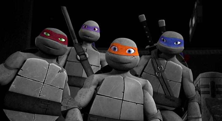 Черепашки ниндзя 2012 вся команда