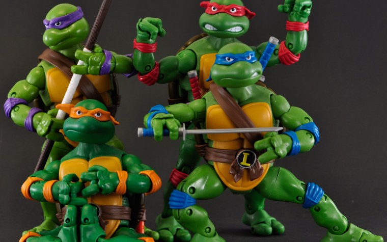 TMNT 1987 игрушки