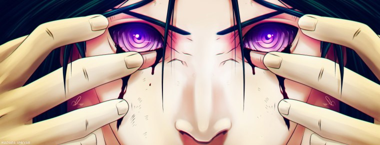 Глаза аниме Мадара