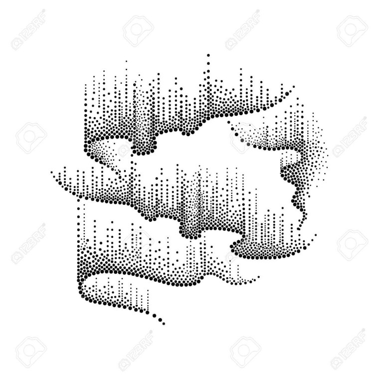 Полярное сияние Графика