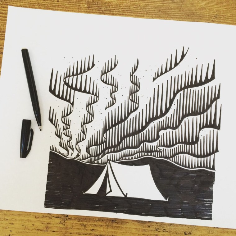 Северное сияние эмблема