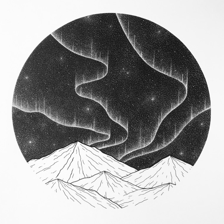 Логотип компании Северное сияние