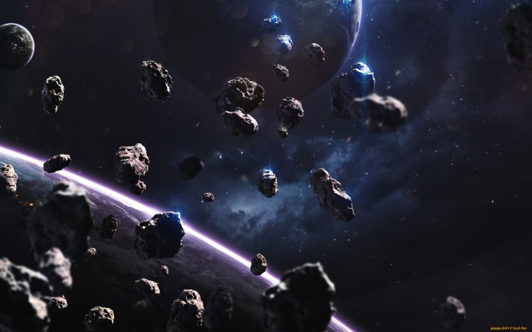 Метеориты в космосе