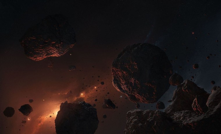 Метеориты в космосе