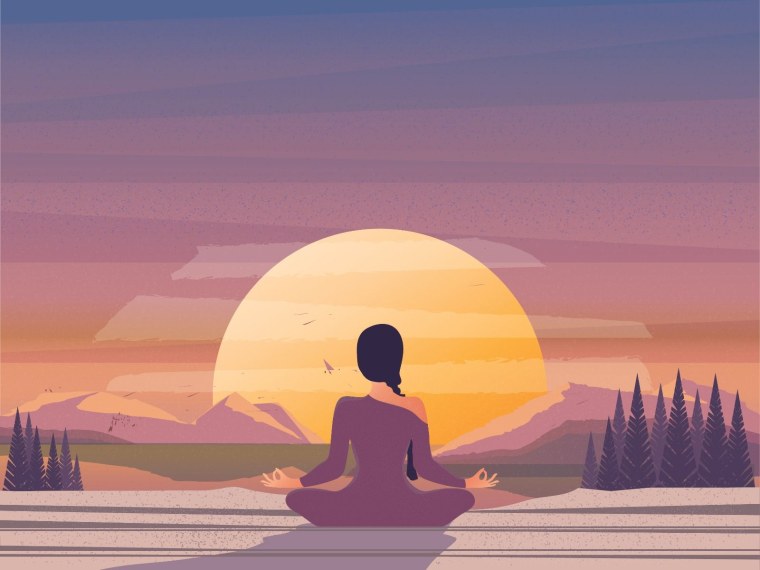 Утро медитация