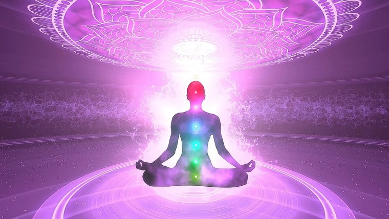 Человечек медитирует