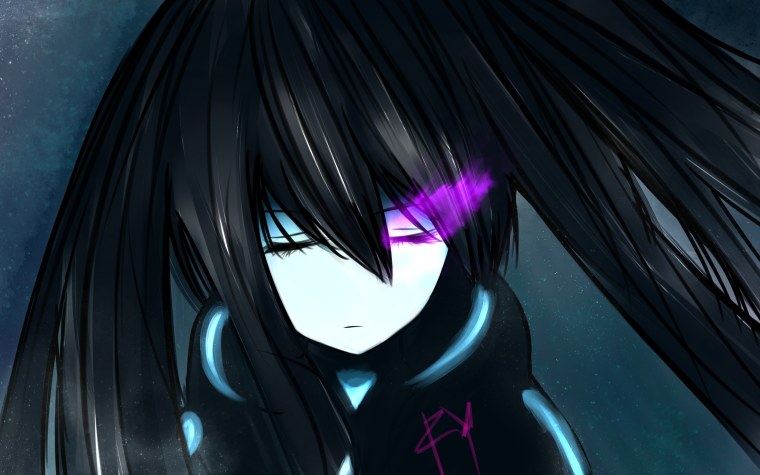 Аниме фиолетовый