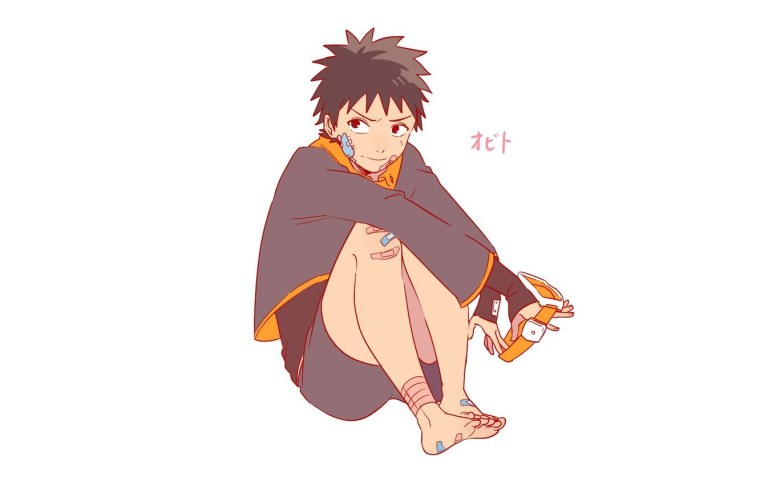 Обито Учиха маленький в полный рост