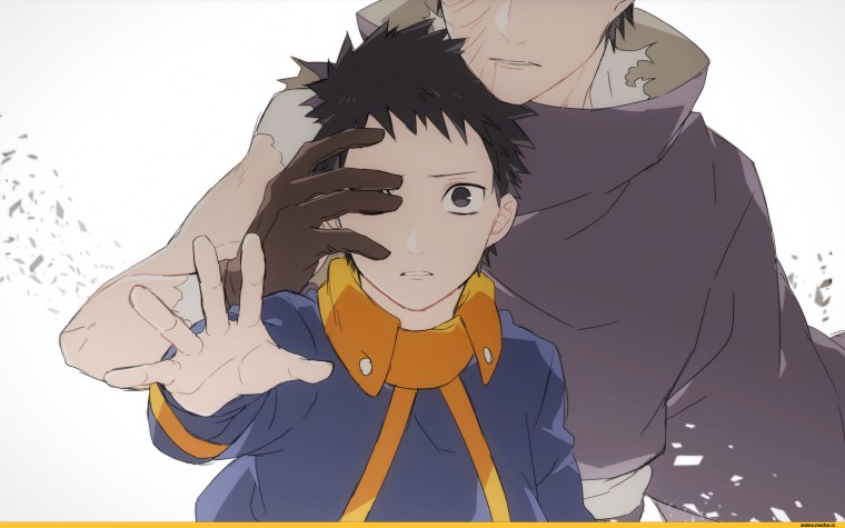 Обито Учиха в детстве арт