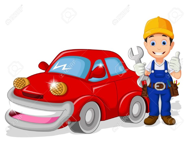 Чувак с гаечным ключом