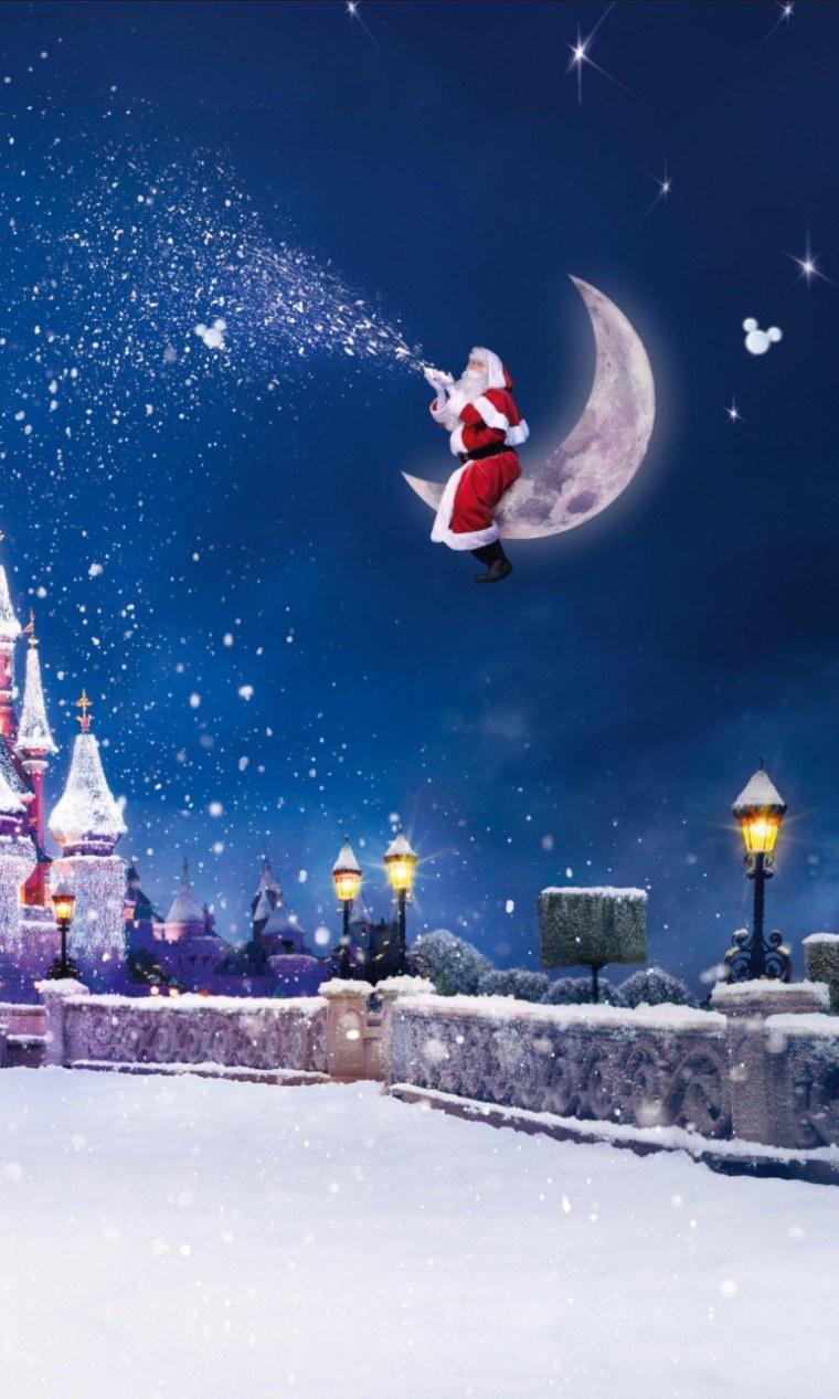 Красивые заставки на айфон новогодние