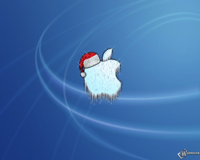 Рождественский фон для айфона