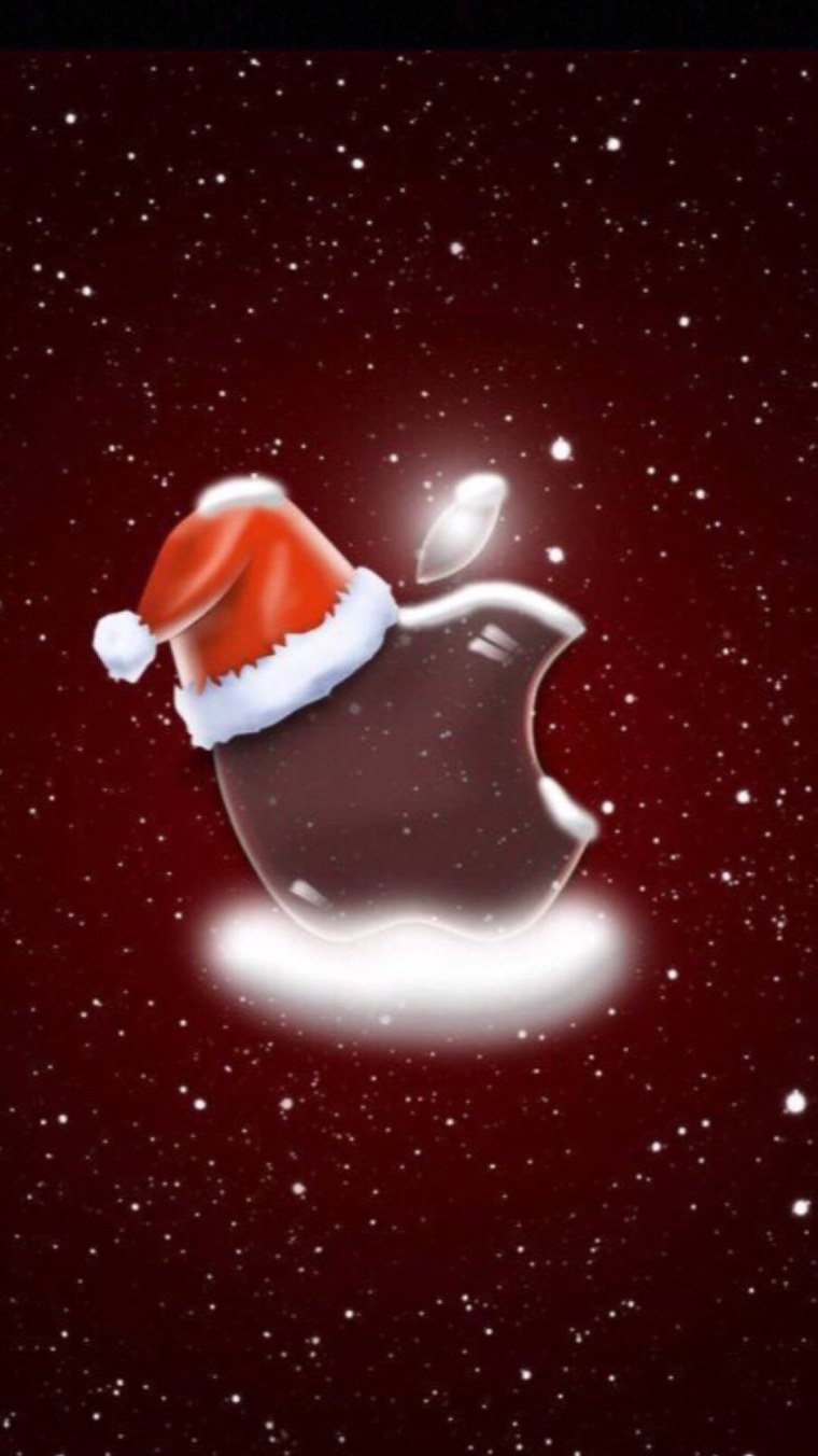 Новогодние обои на телефон