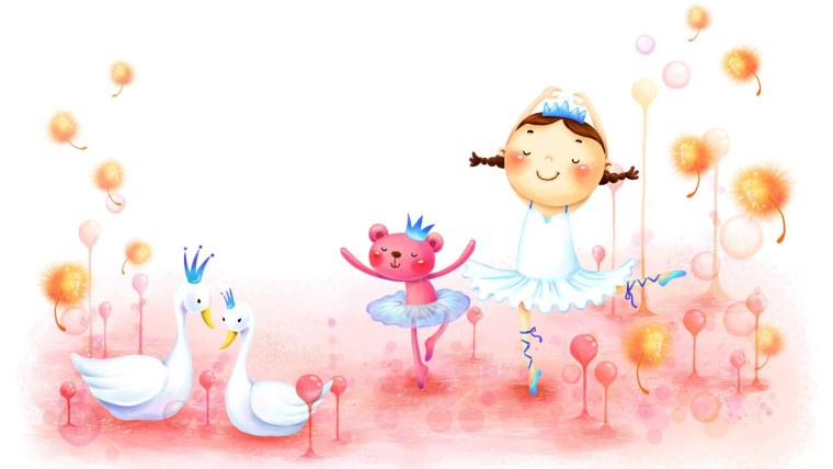 Обои для презентации детские