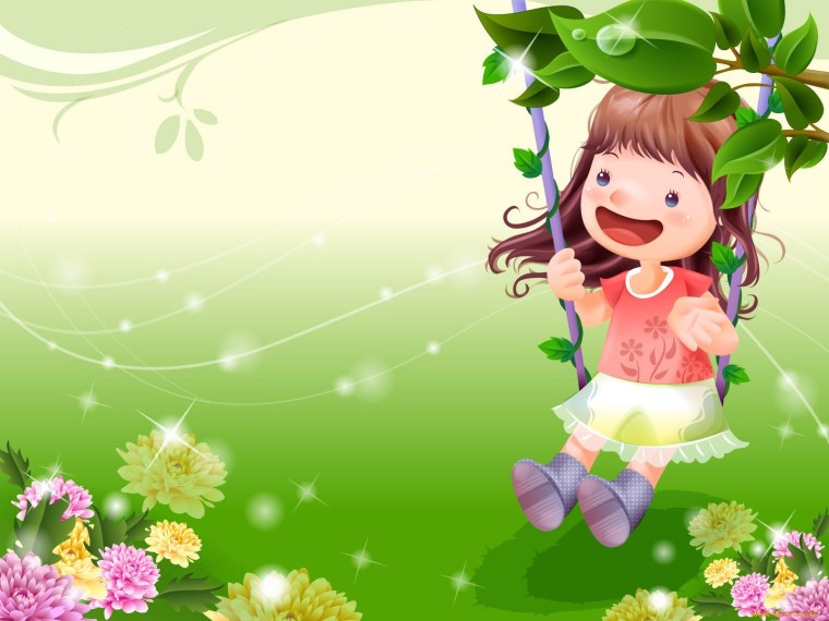 Детские фоны для девочек