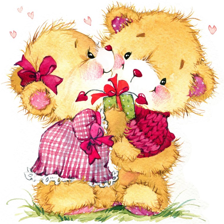 Мишки обнимашки