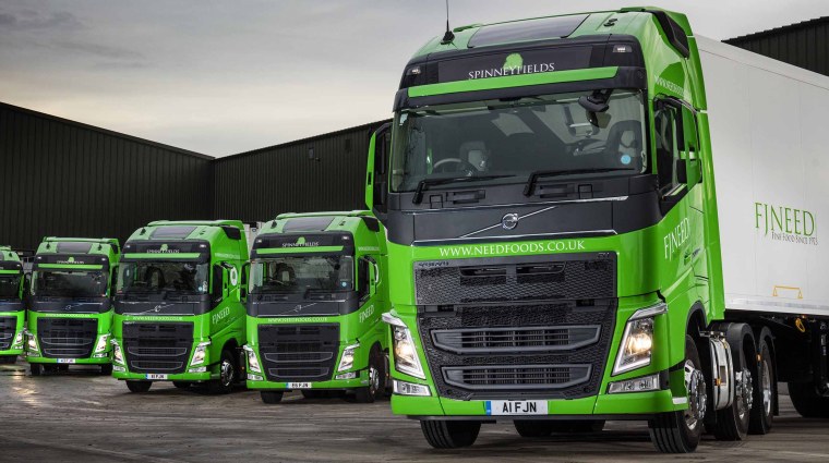 Volvo FH Euro 6 зеленый