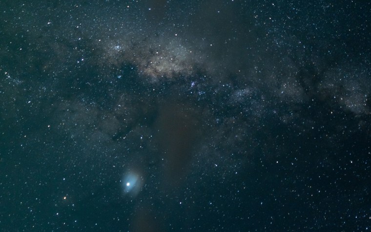 Ночь лес звезды