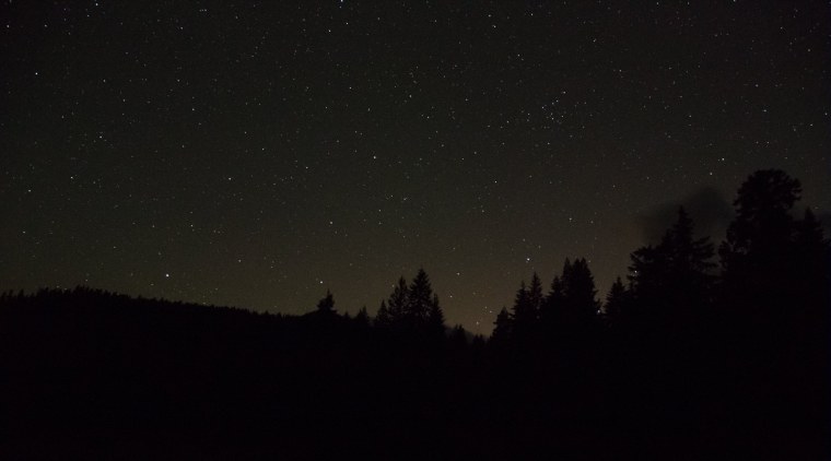 Звезды на черном фоне