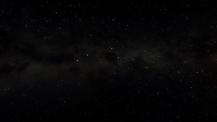 Звездное небо черное