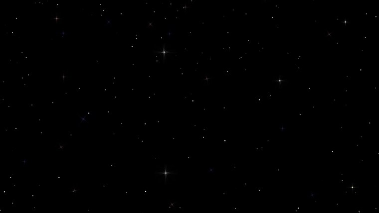 Черный Звездный фон