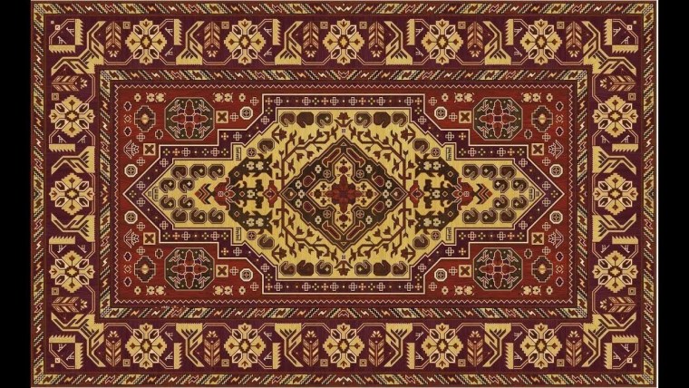 Фон ковер на стене