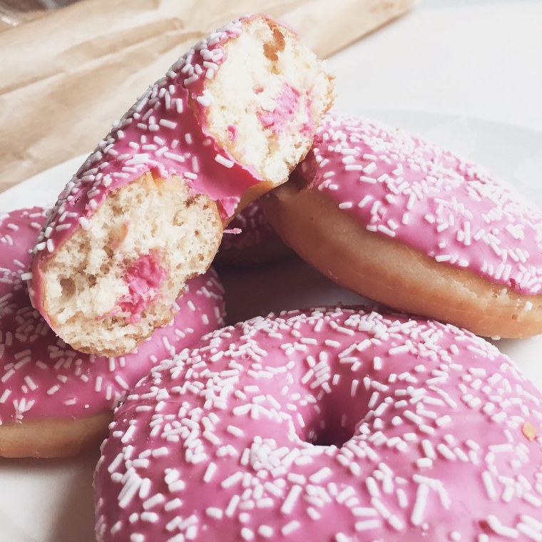 Открытка "пончик"