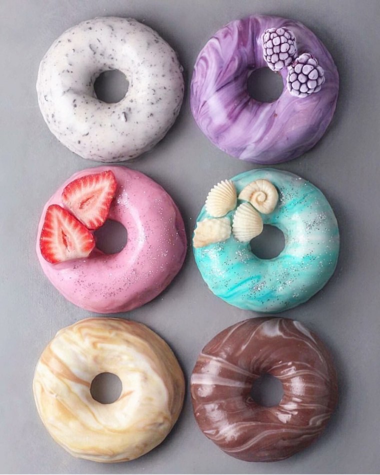 Необычные пончики