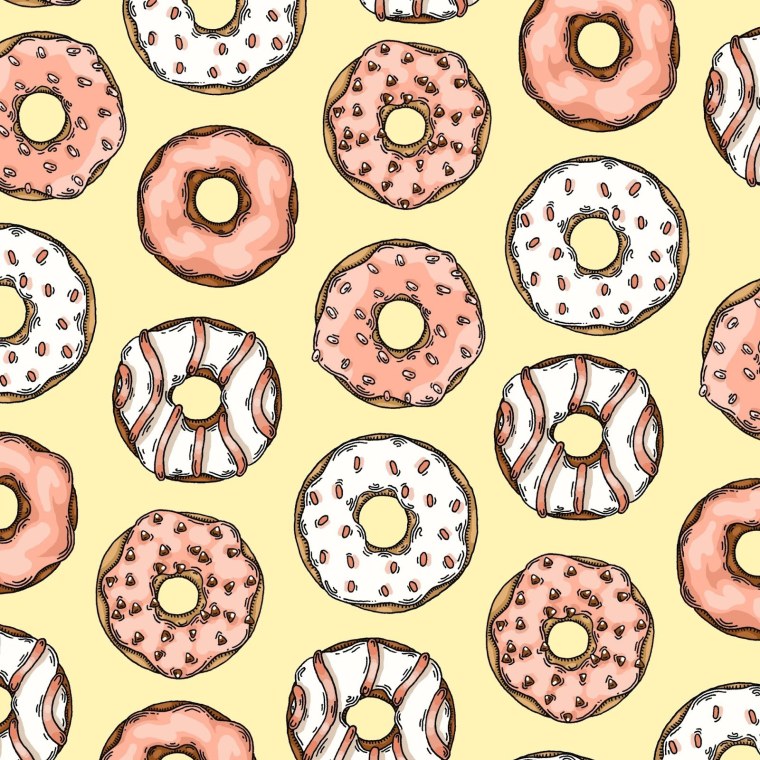 Красивые пончики