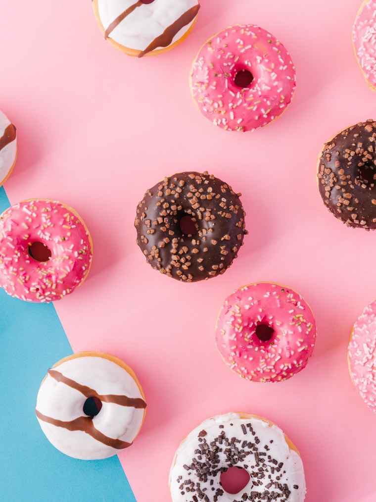 Пончики разноцветные