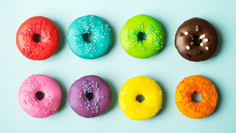 Пончики фон
