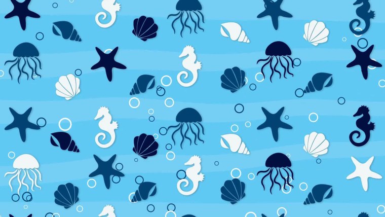 Футаж морской детский