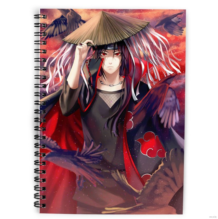 Итачи на холсте