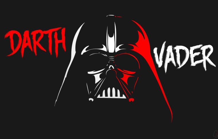 Darth Vader надпись