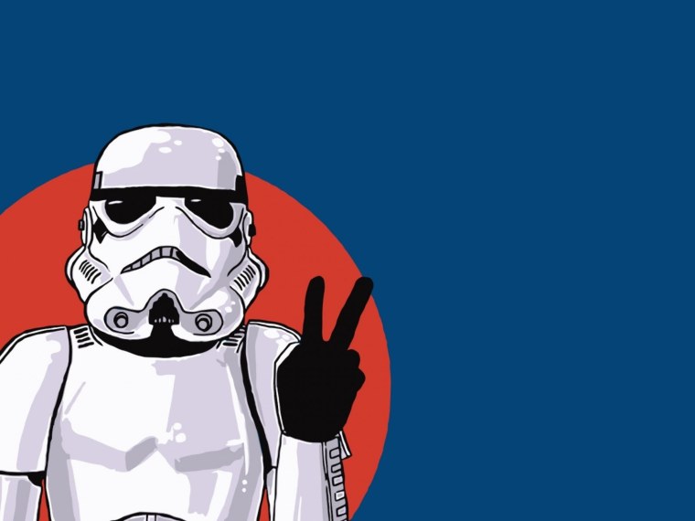 Штурмовик из Звездных войн на рабочий стол