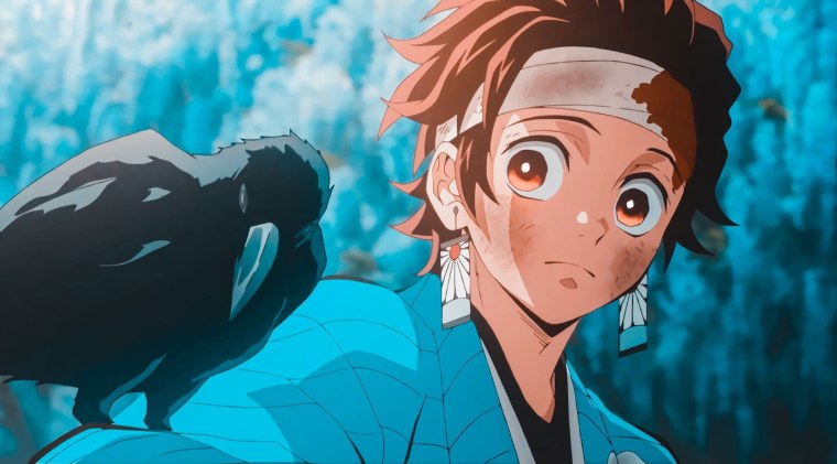 Клинок рассекающий демонов Танджиро демон