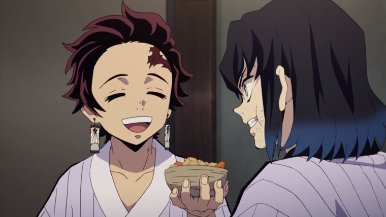 Клинок рассекающий демонов Танджиро демон