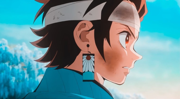 Серьги Танджиро Камадо