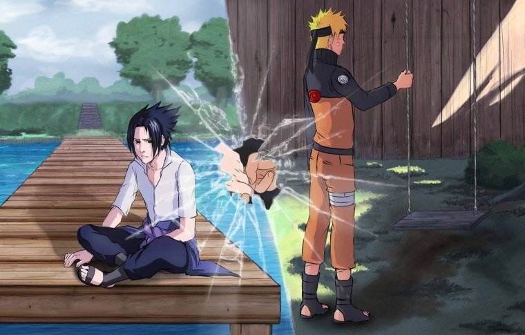 Наруто и Саске и Наруто и Саске